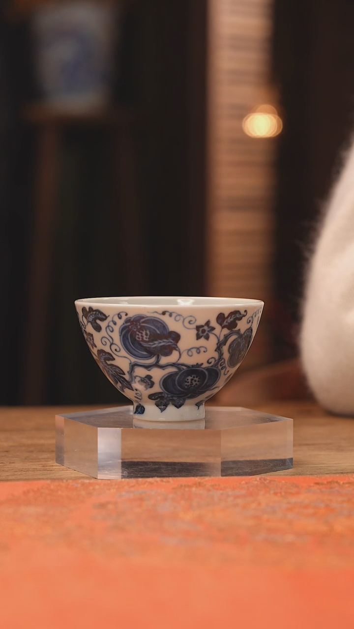 【闪购商品】杯大明风华 西瓜鸡心杯