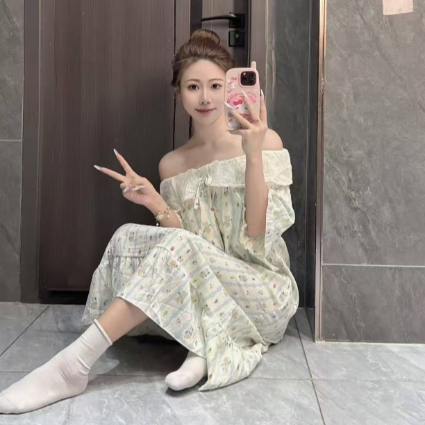 【7号链接】2025秋季儿童睡衣女童长袖长裤套装女孩中大童家居服