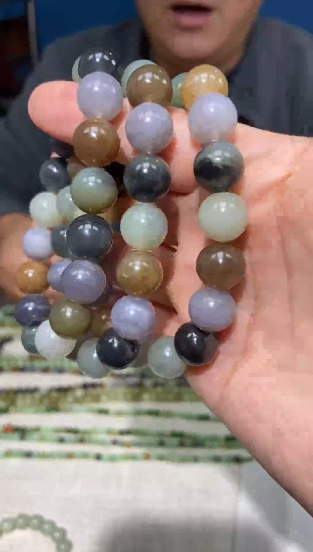 未镶嵌手链和田玉颜色多样性发货拍一发一