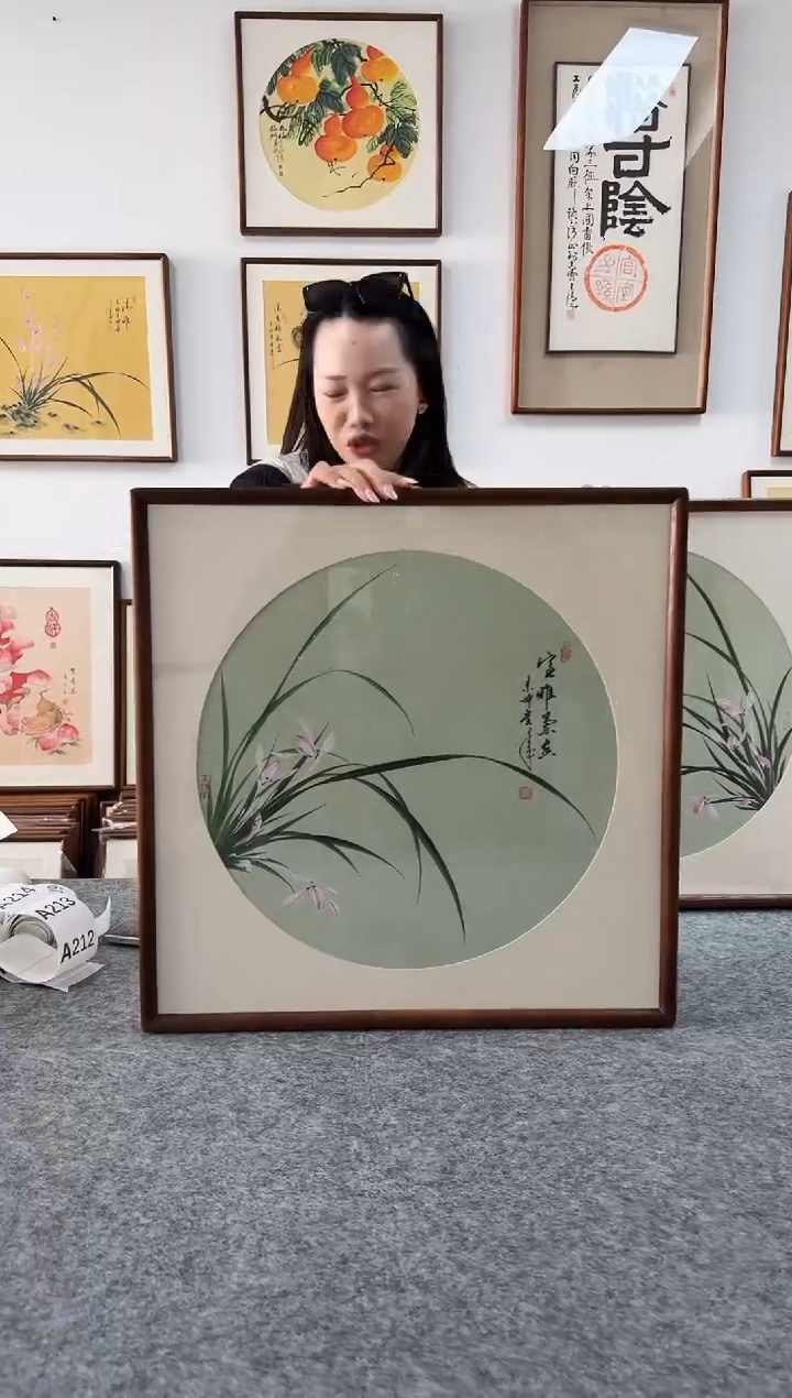 书法金世坤1-53*53绘画手绘同款