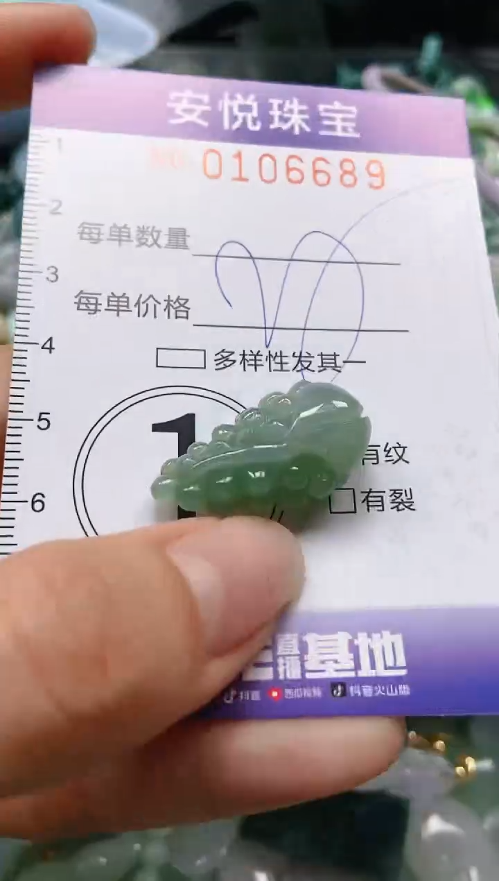 【闪购商品】翡翠颈饰未镶嵌闪购0106689