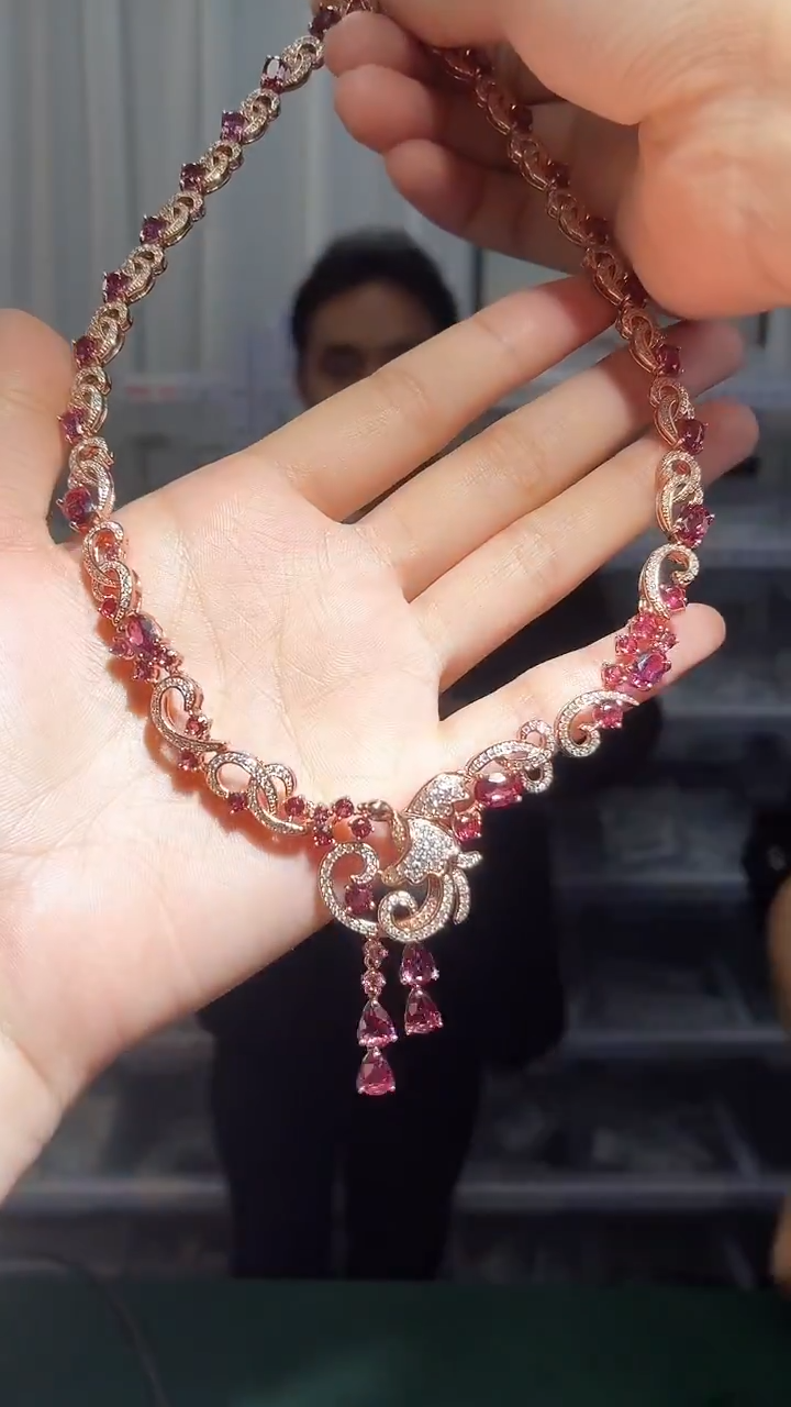 银S925镶嵌其他石榴石（扎德严选）