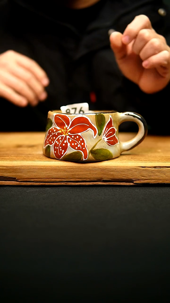 @@陶园瓷舍@@纯手工手绘@高温釉下彩