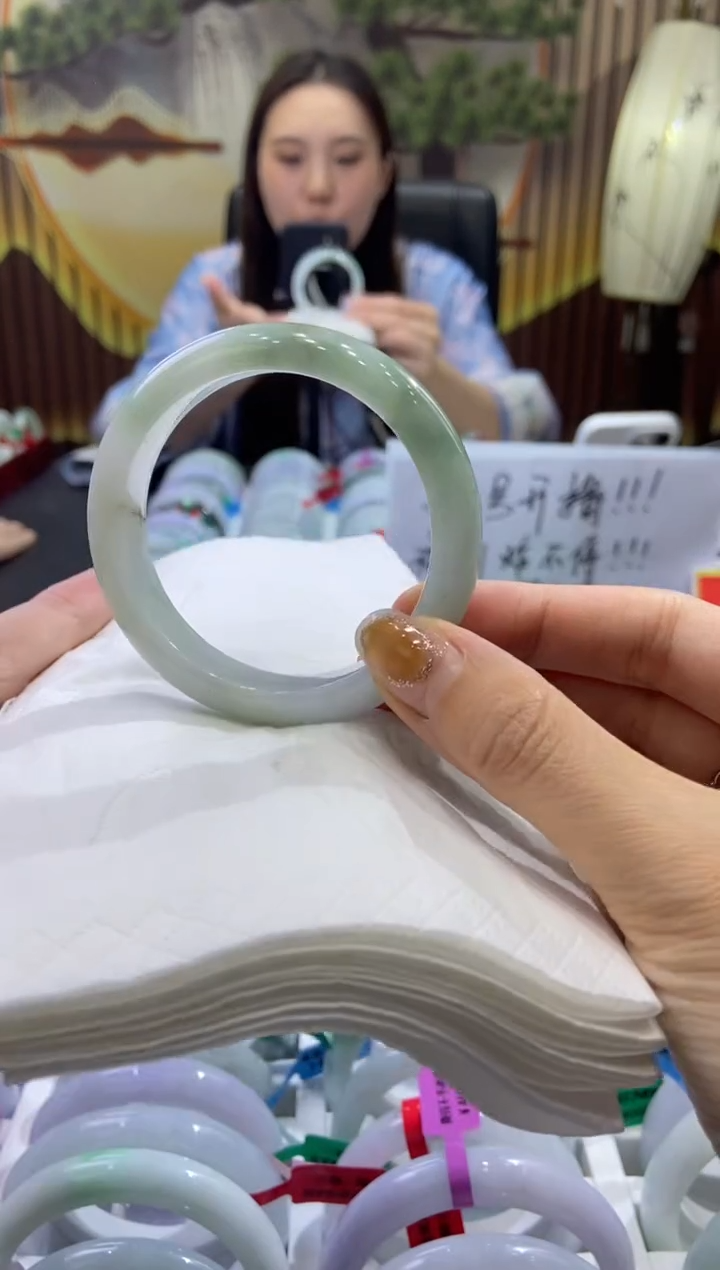 未镶嵌手镯翡翠0006510