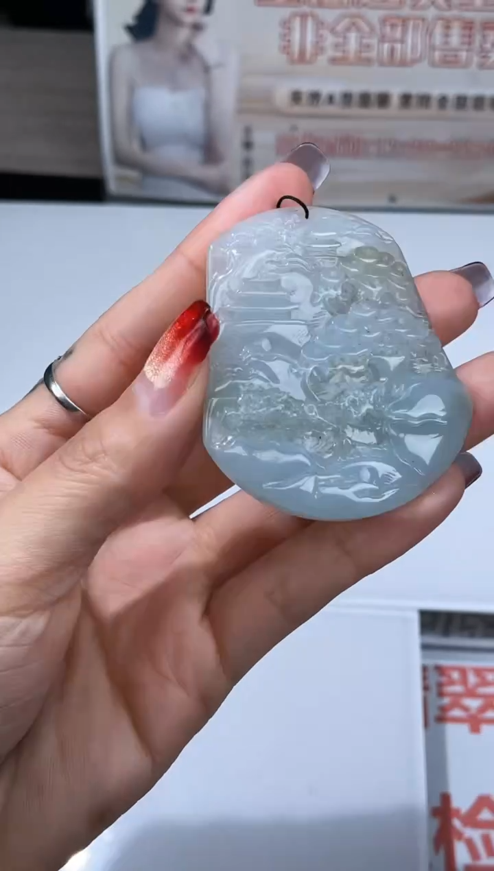 【闪购商品】定制翡翠未镶嵌不退不换CMH1件-A