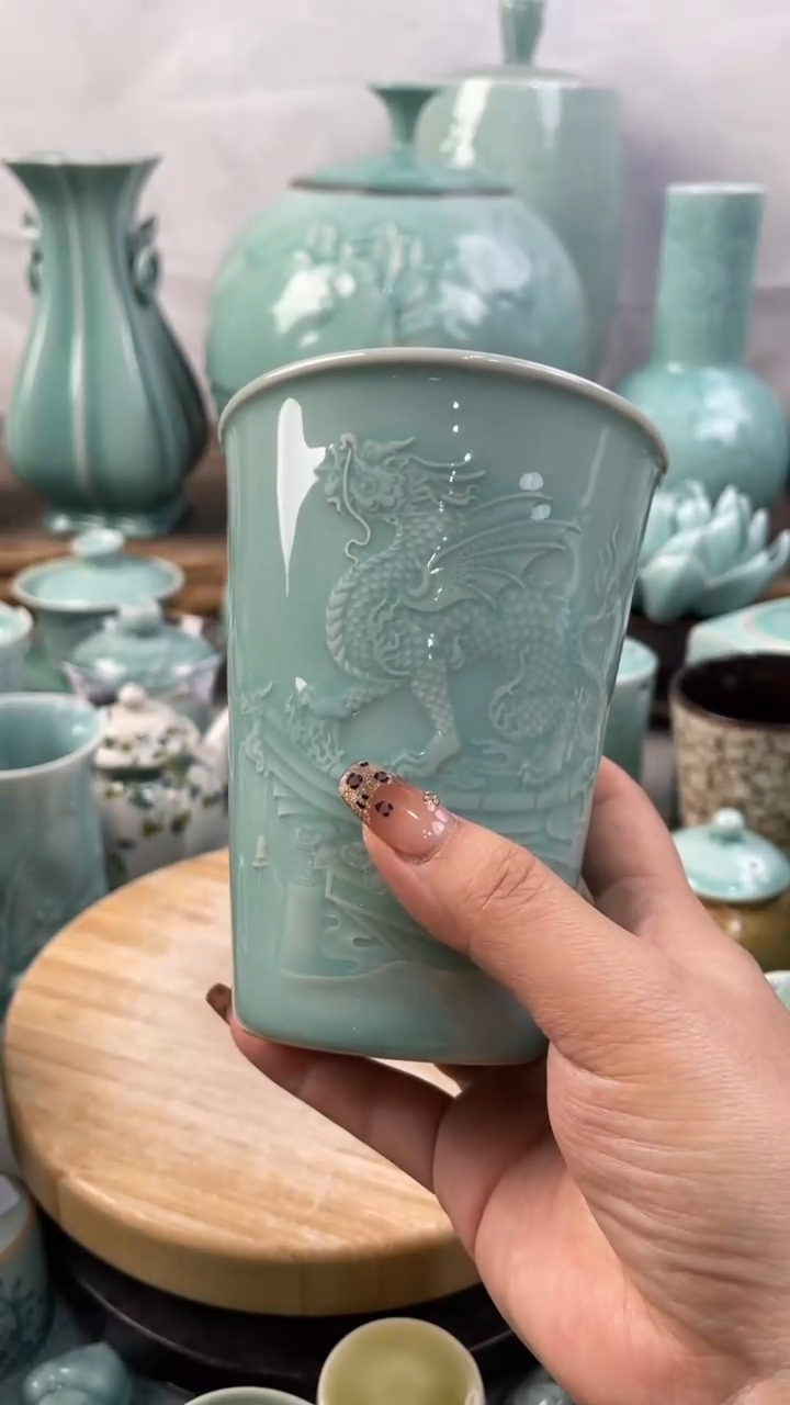 【闪购商品】特价福利 微瑕 慧仙青瓷