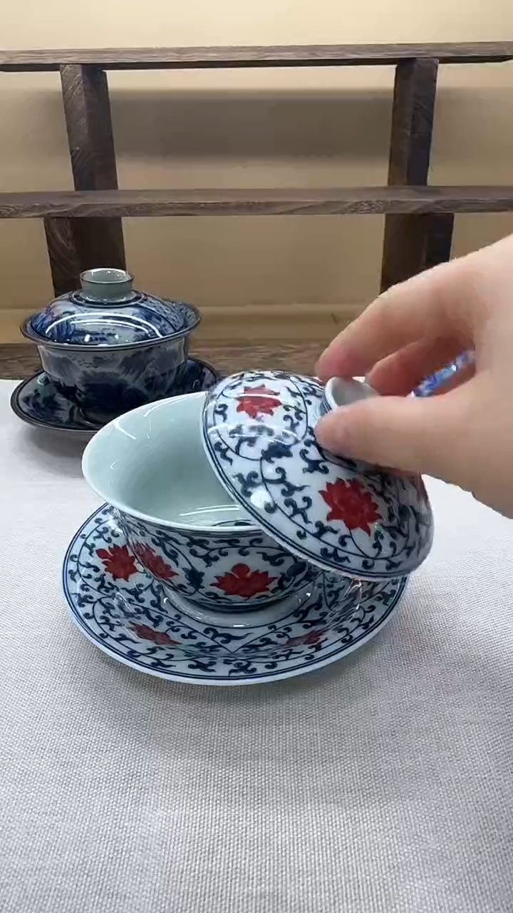 【闪购商品】景德镇制盖碗系列家用高端