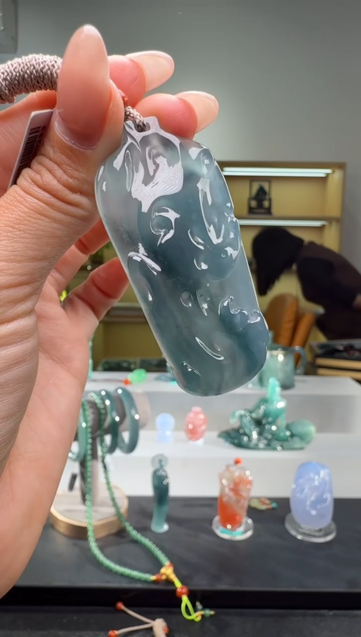 吊坠(不含链)未镶嵌翡翠悟道