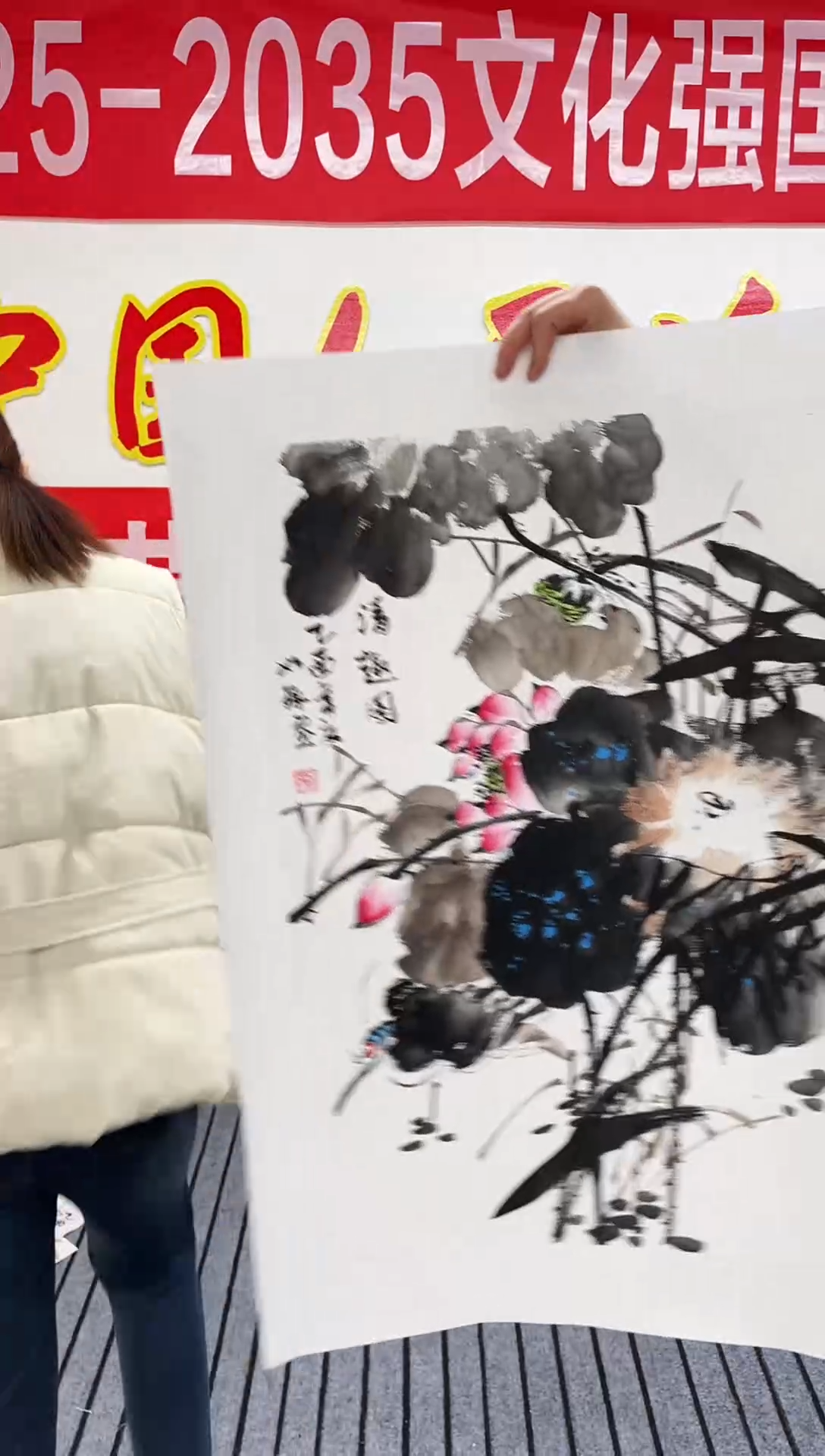 精品国画花鸟作品