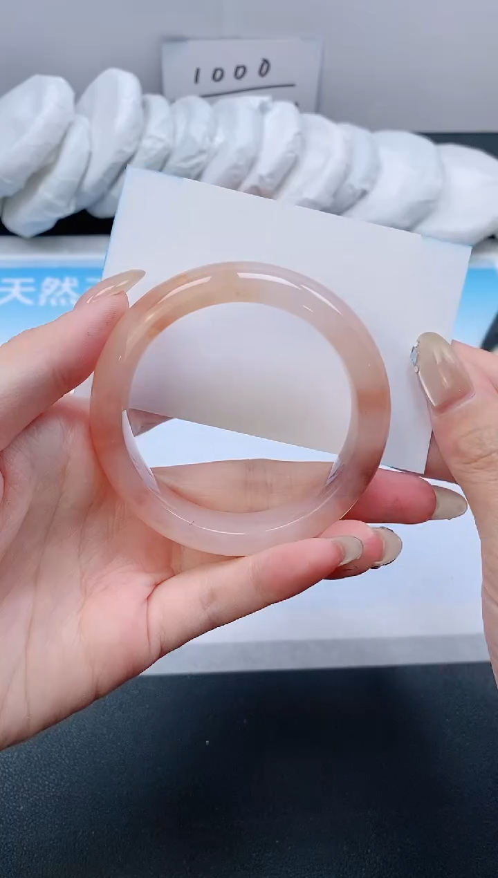 石英质玉手镯未镶嵌25J27-52