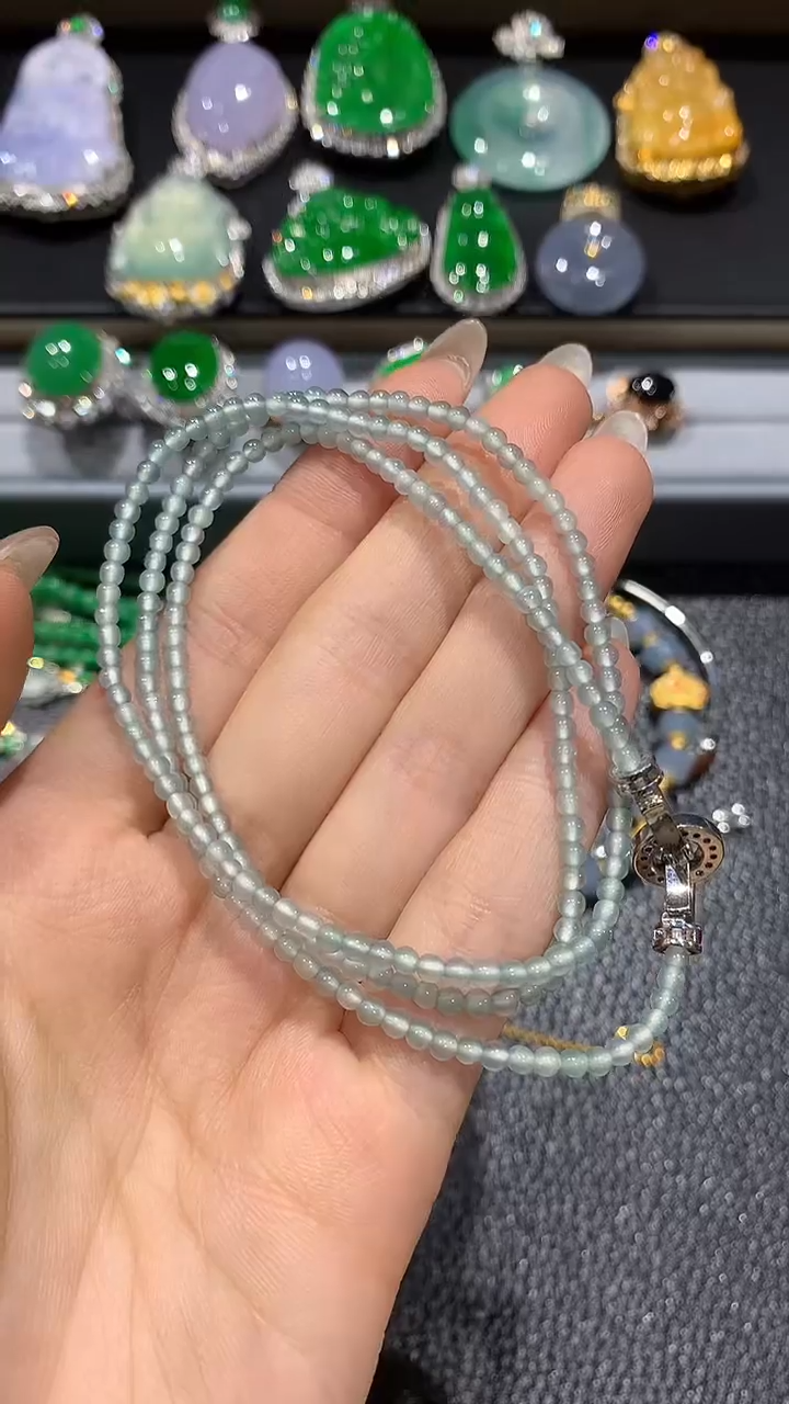 【闪购商品】翡翠手链未镶嵌1团购