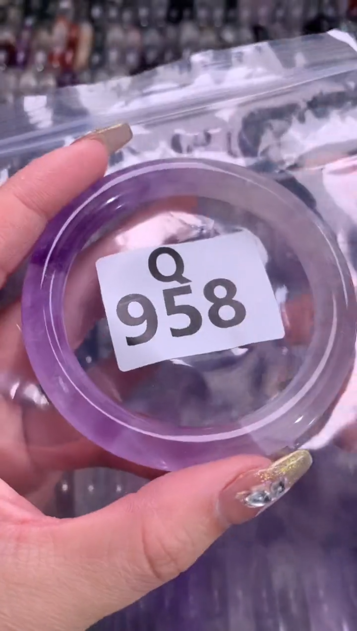 【闪购商品】水晶水晶手镯未镶嵌958-8+