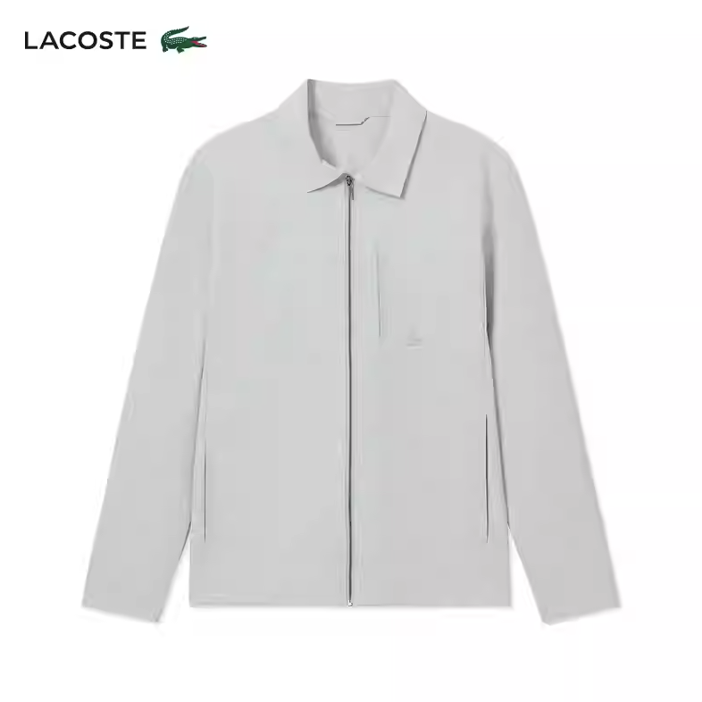 LACOSTE法国鳄鱼男装25春夏时尚百搭防泼水衬衫外套|CH7191
