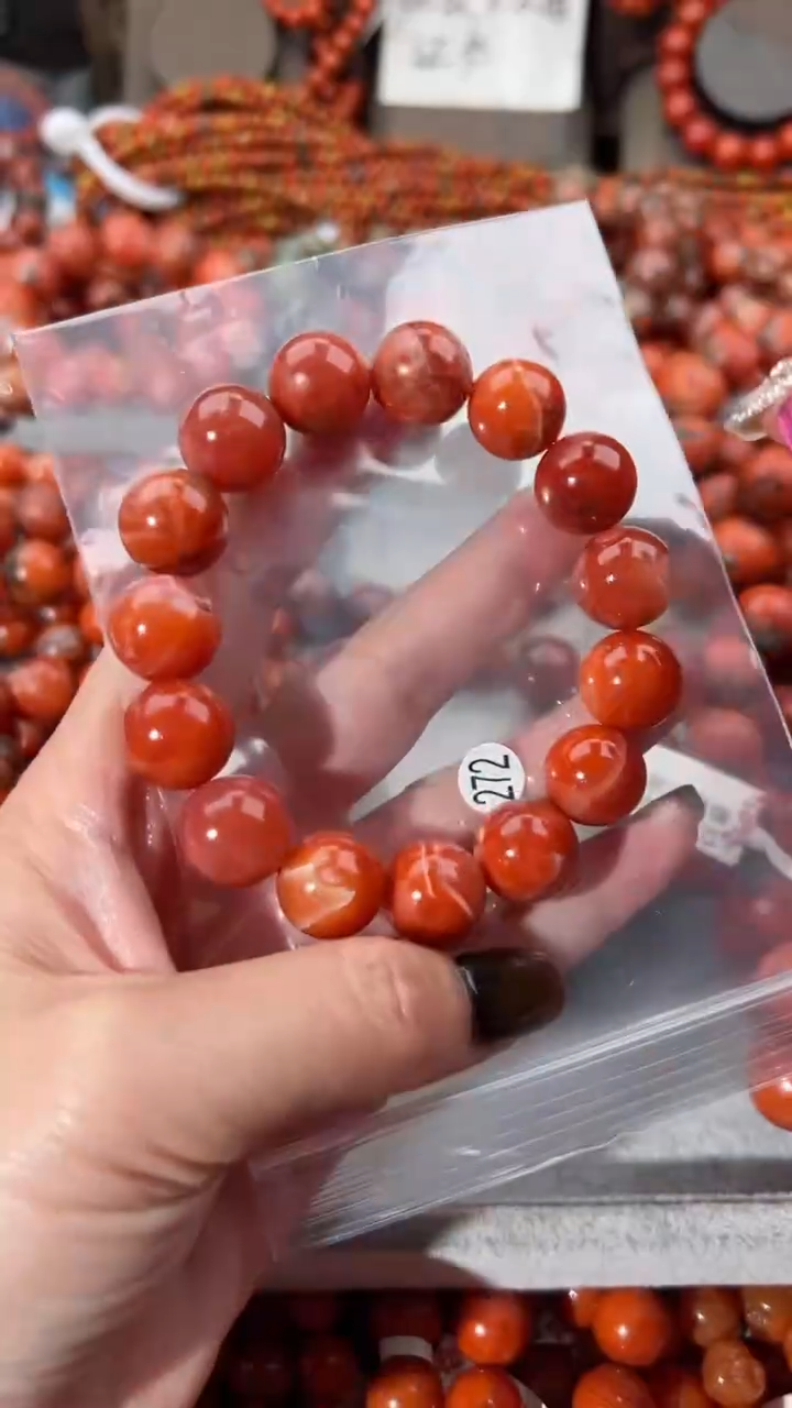 【闪购商品】南红玛瑙手串未镶嵌14