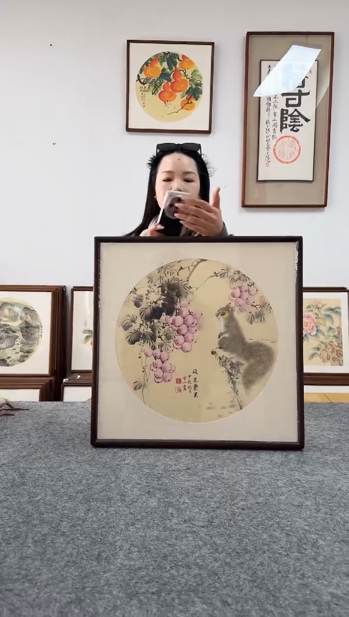 书法B385-53*53绘画