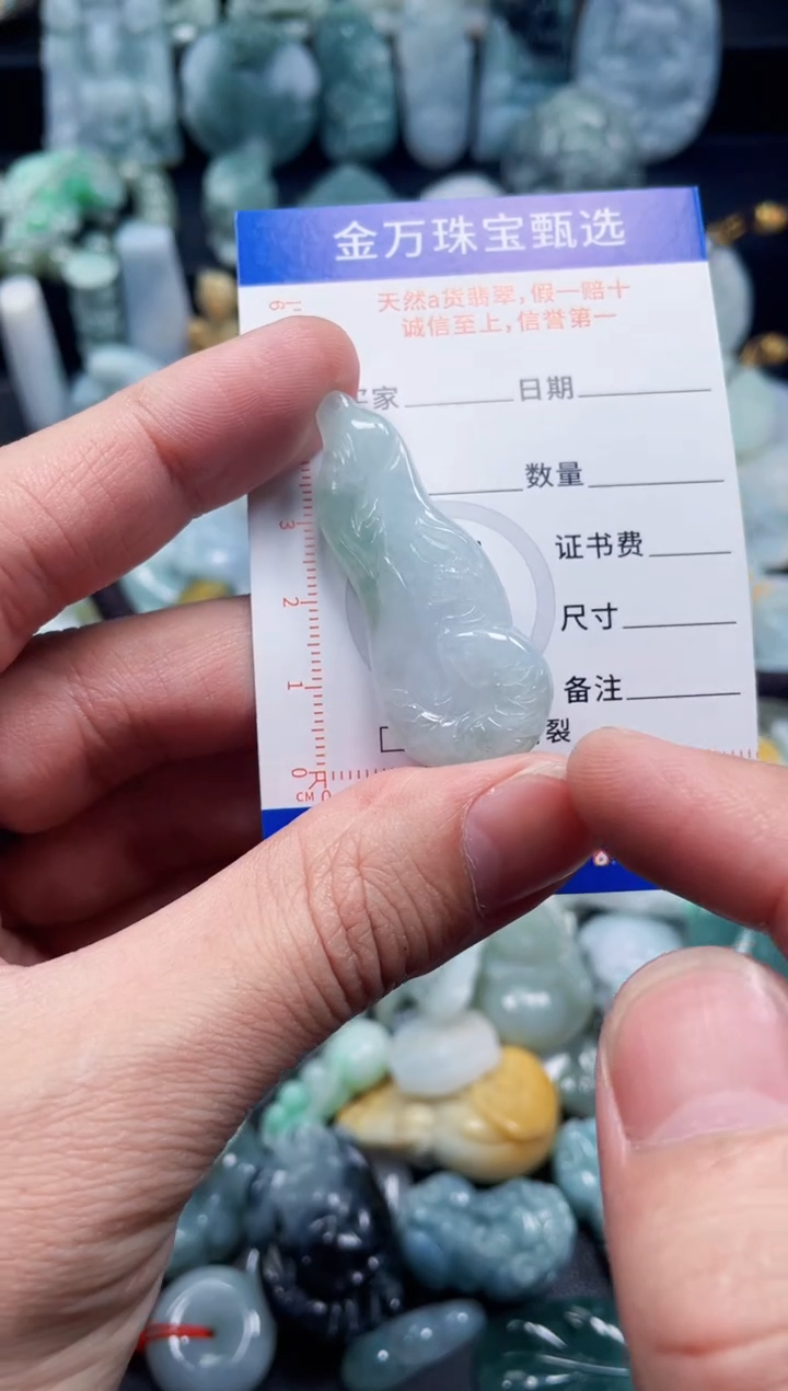 翡翠未镶嵌颈饰天然翡翠a货