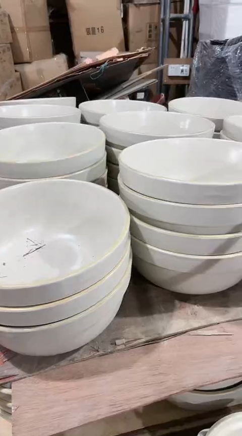 【闪购商品】瑕疵白色大和面盆