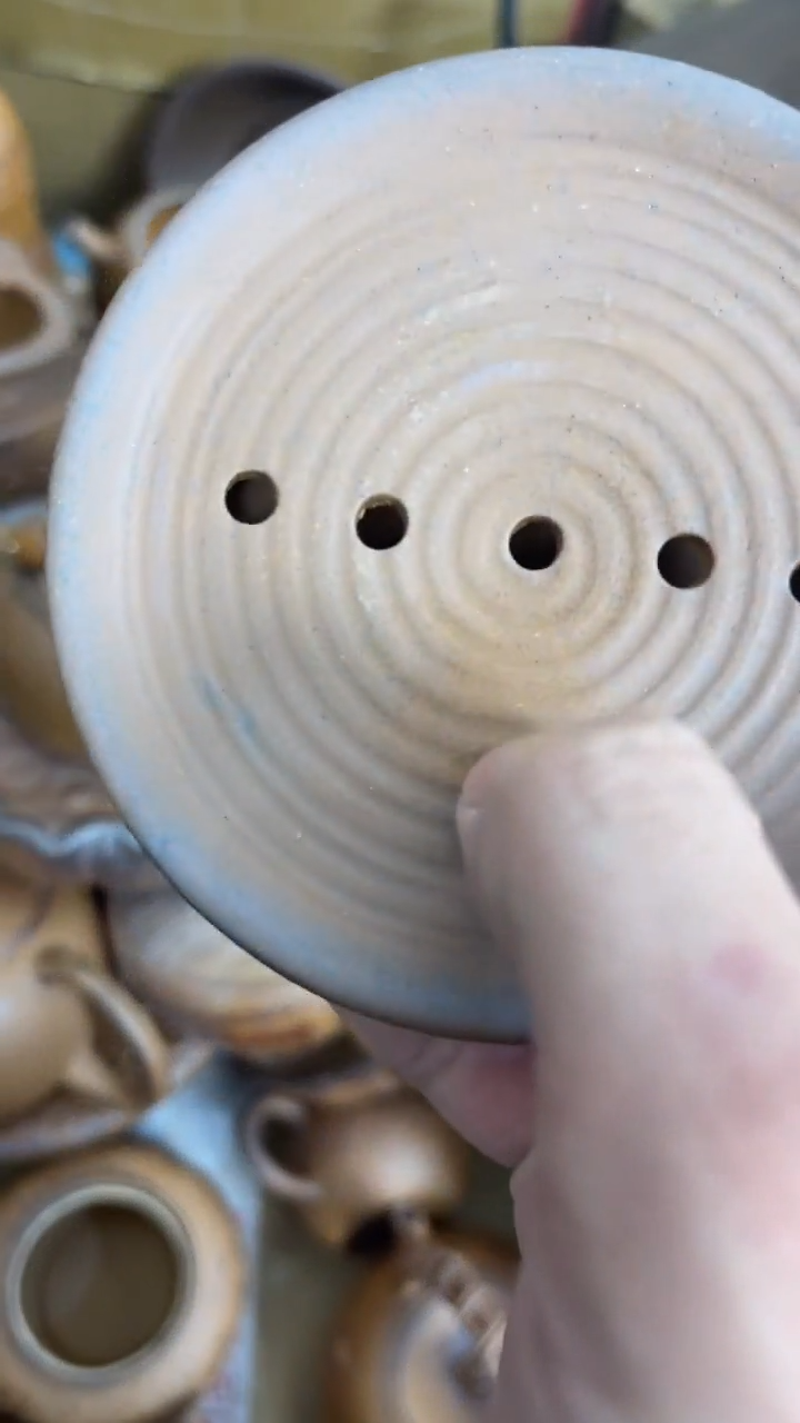 岩泥茶器-0000000小壶承