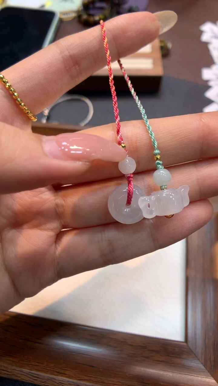 未镶嵌挂件翡翠挂件