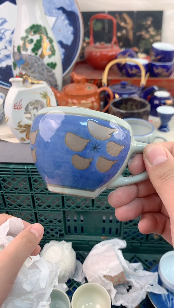 【闪购商品】瓷片茶杯酒杯酒盏