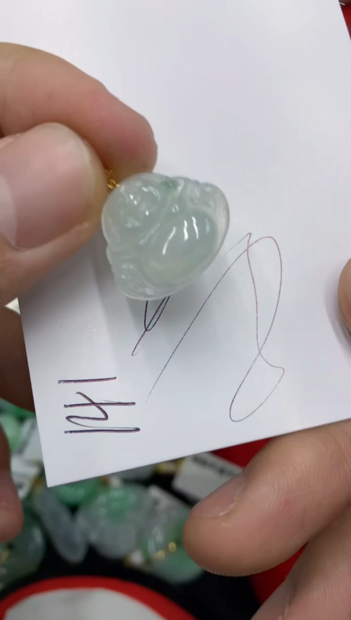 【闪购商品】翡翠颈饰18K金镶嵌号链接111111111