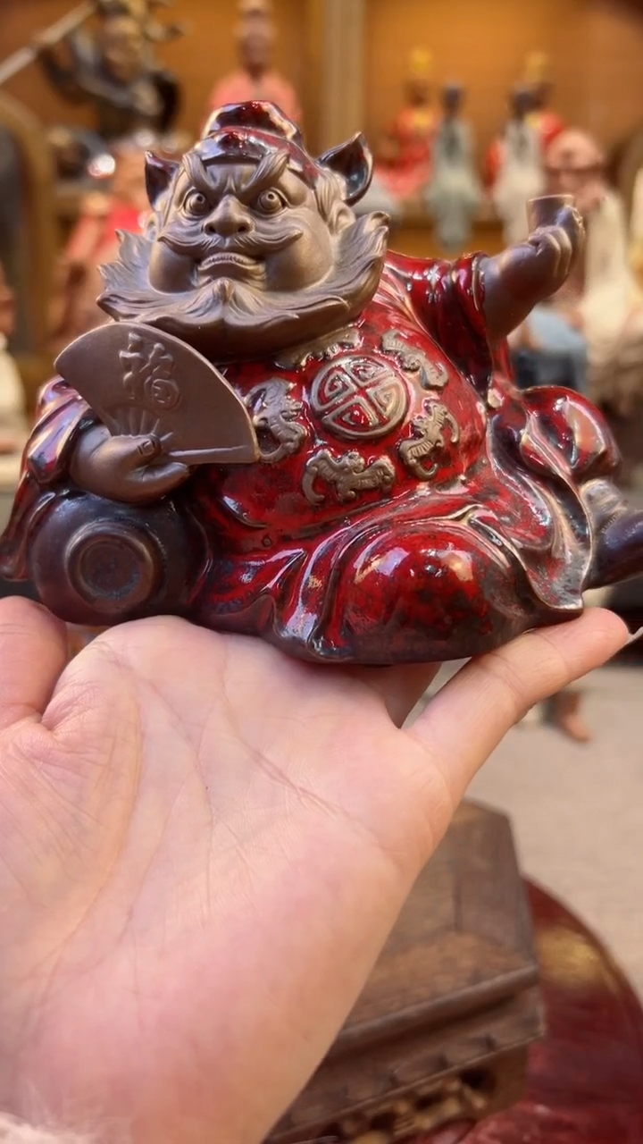 【闪购商品】紫砂茶宠器闵茶宠摆件