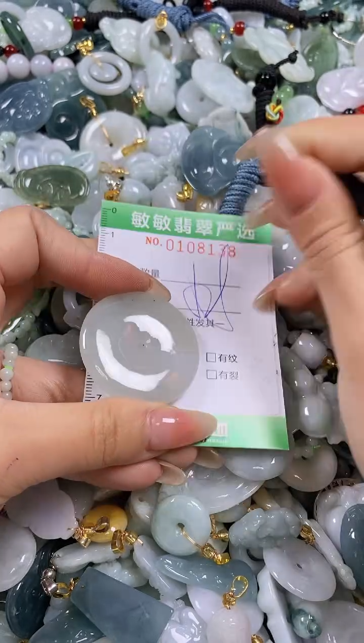 【闪购商品】翡翠颈饰未镶嵌闪购0108138