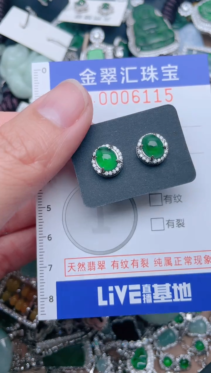 【闪购商品】翡翠颈饰未镶嵌6115.....1