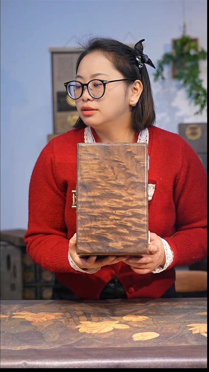 金丝楠小叶桢楠【6】一木一器盒子