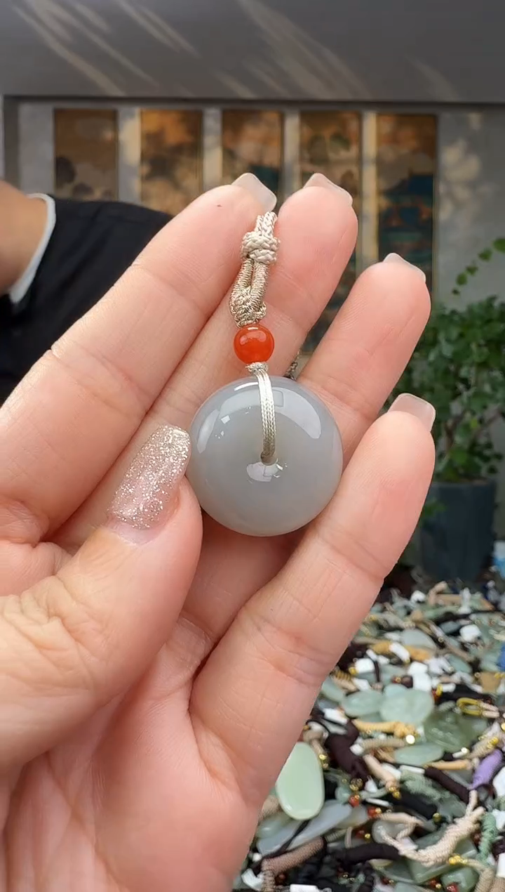 颈饰未镶嵌和田玉拍一发一多样性发货