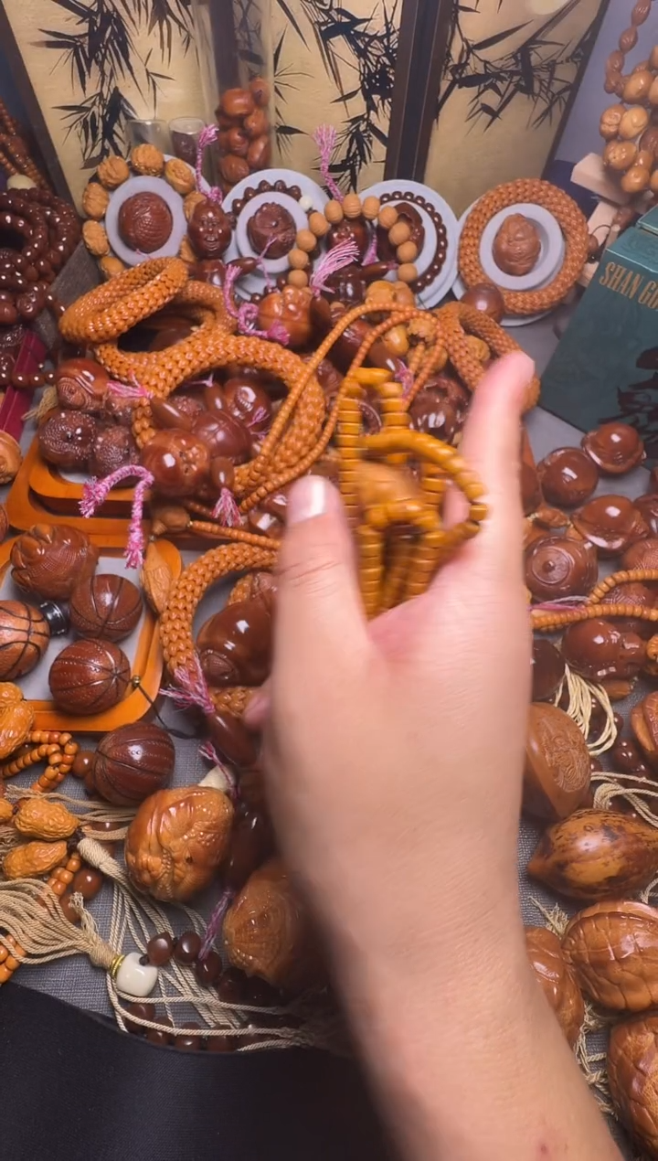 手串橄榄核h***y关公脖挂