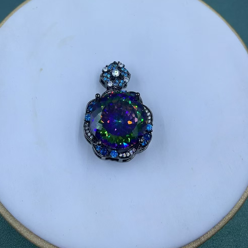 【色沁斑斓】k088吊坠