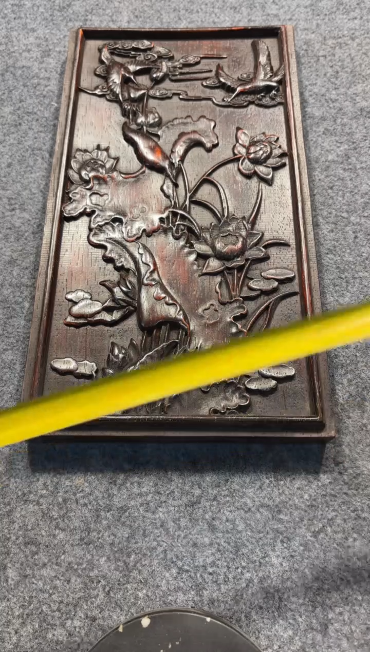 【闪购商品】花梨木类拆件雕刻板 以直播间截图为准D467