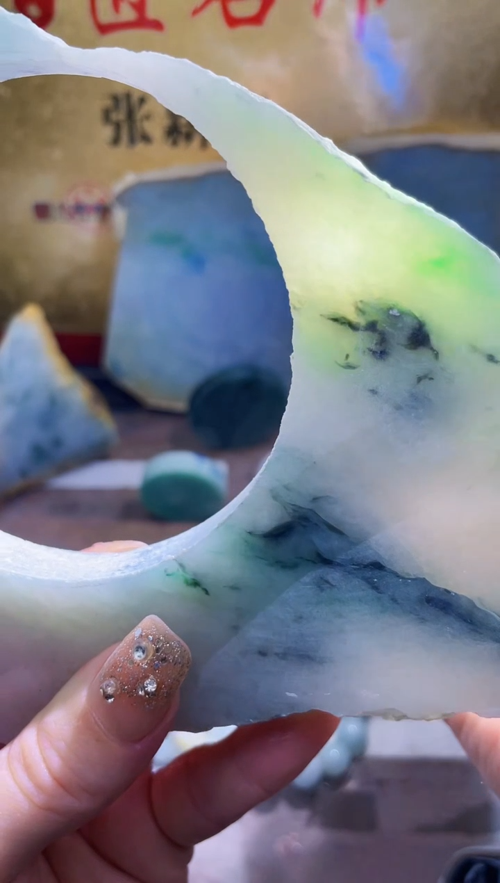 未镶嵌挂件翡翠小梦74