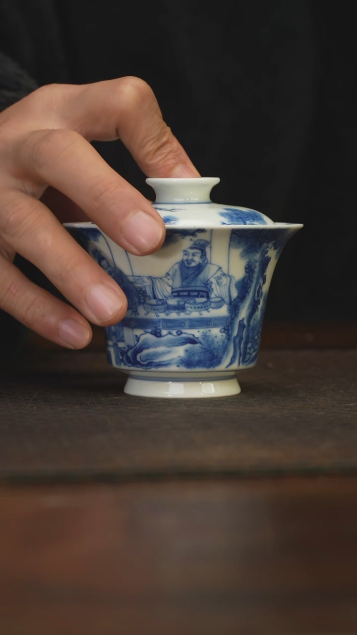 瓷片柴窑青花破价福利