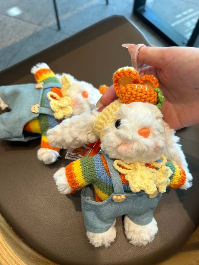 XJ-秋冬垂耳兔包包挂件毛绒挂件编号-1-200