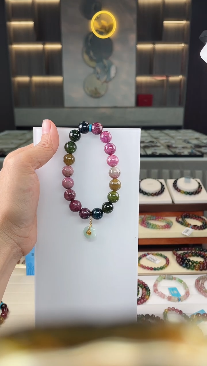 【闪购商品】碧玺单圈手串未镶嵌（多样性发一条）Q