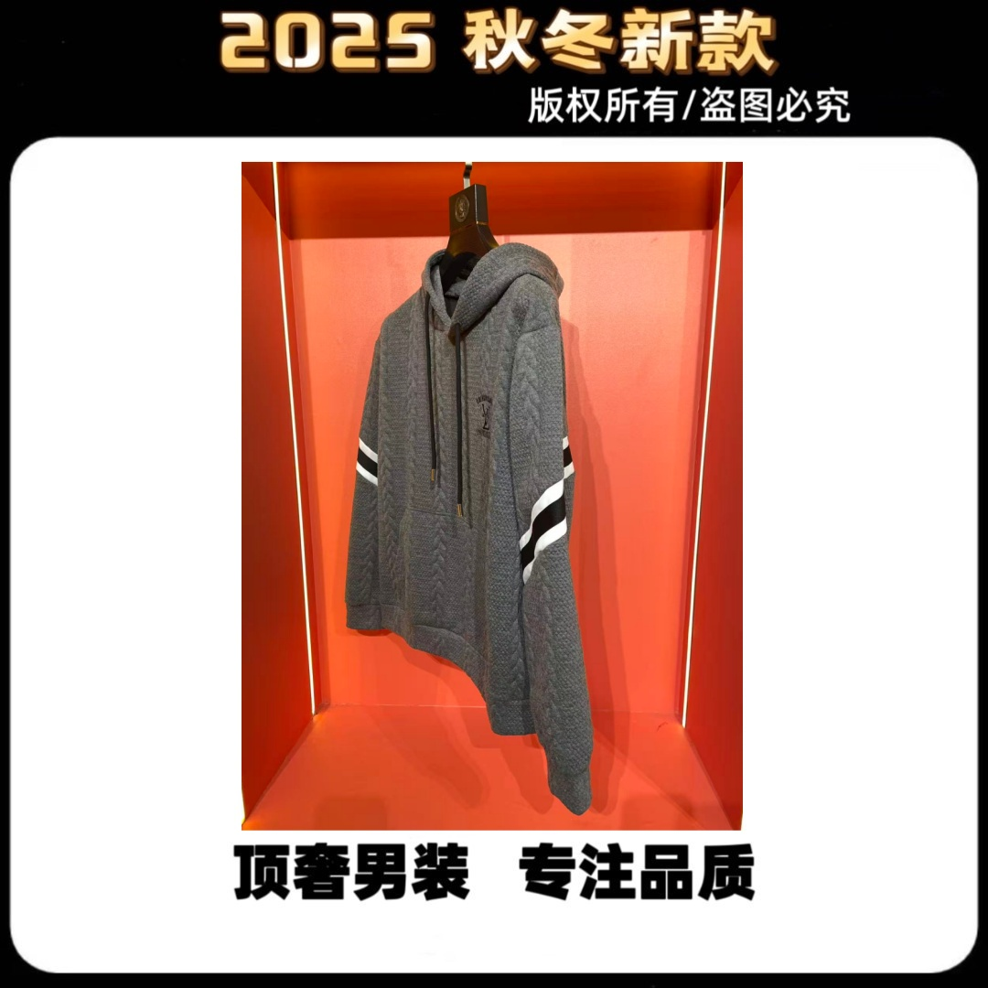 （滔哥专属-W92）秋冬新款提花针织衫开衫休闲痞帅卫衣