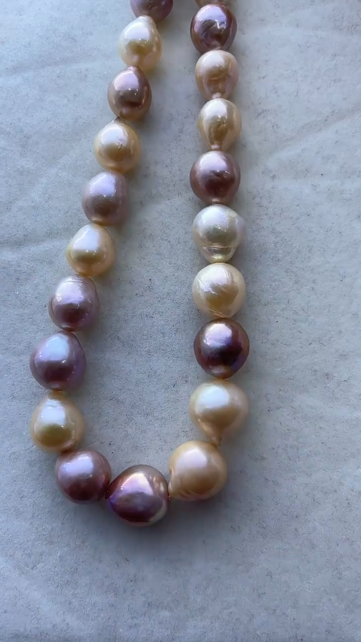 【闪购商品】淡水珍珠项链未镶嵌983定制