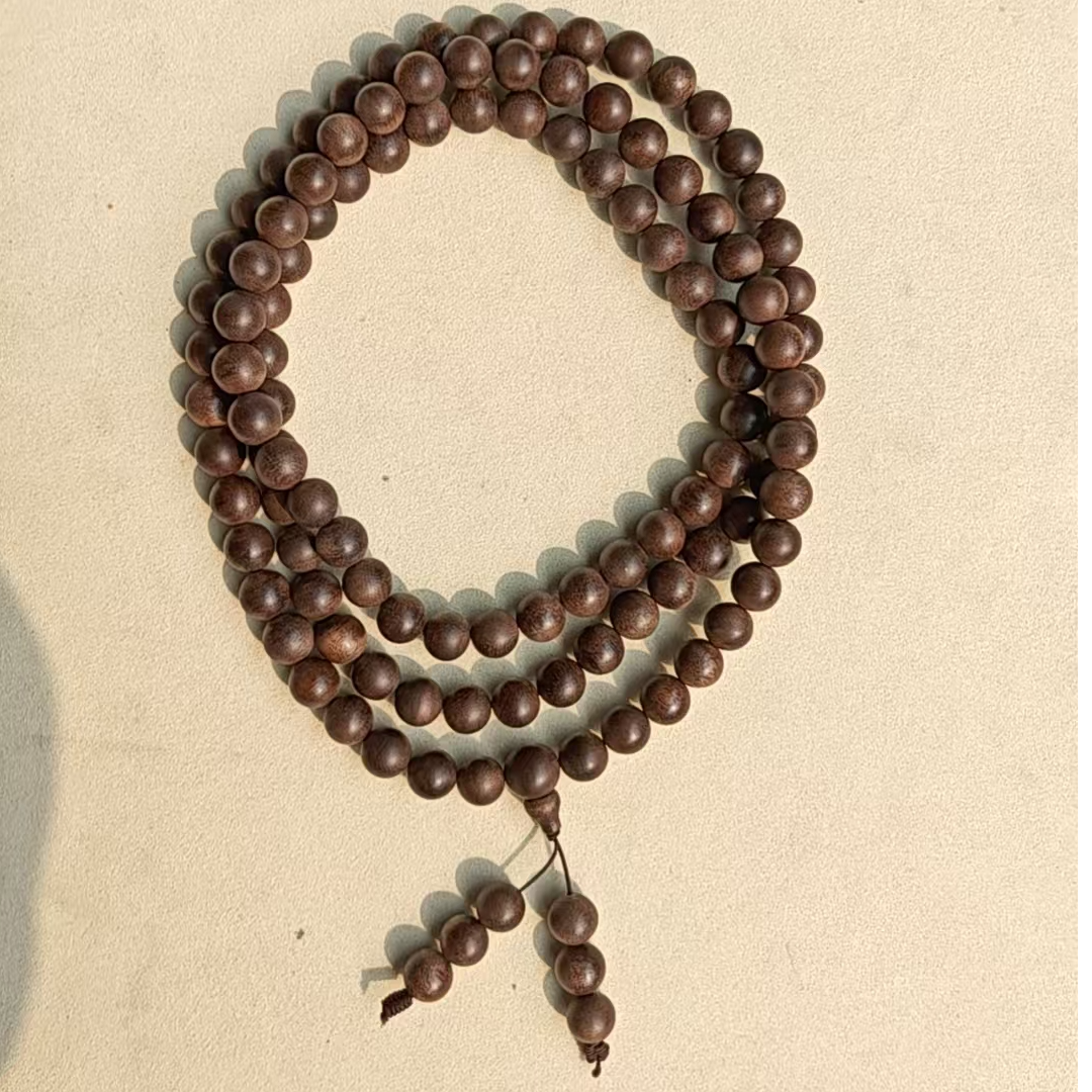 ZXG38G沉香手串108颗1.0CM（多样性发货）