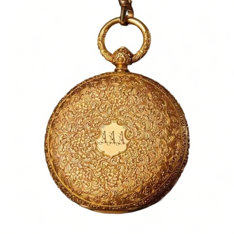 撤柜库存女石英小怀表金色复古配件工具(实物以直播间展示为准)