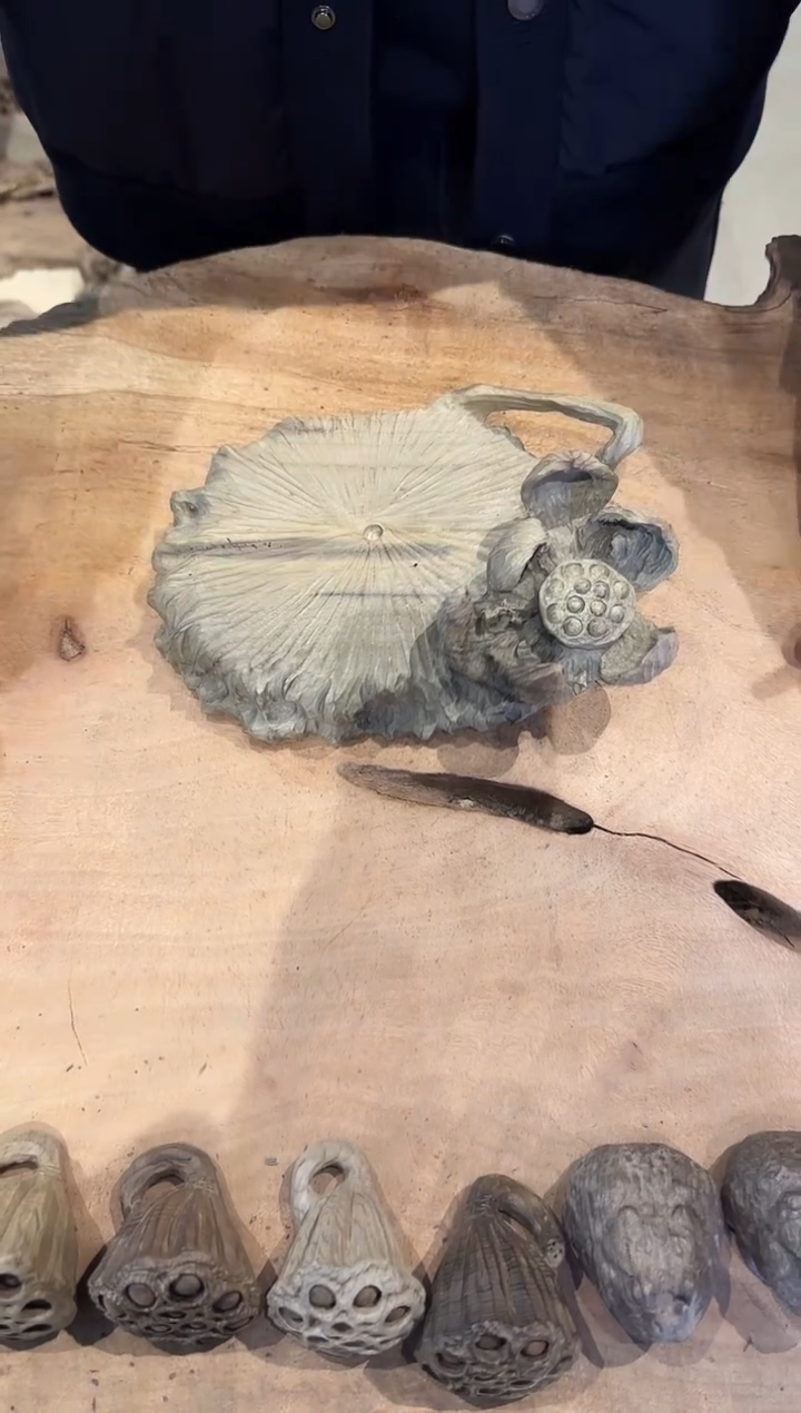 木977号乌木金丝楠壶承