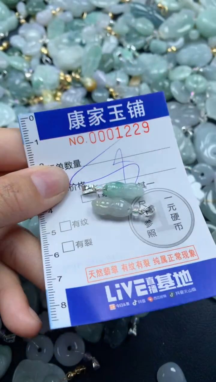 颈饰未镶嵌翡翠1229