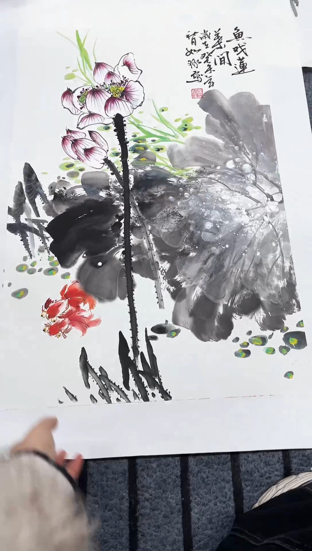 精品国画花鸟作品