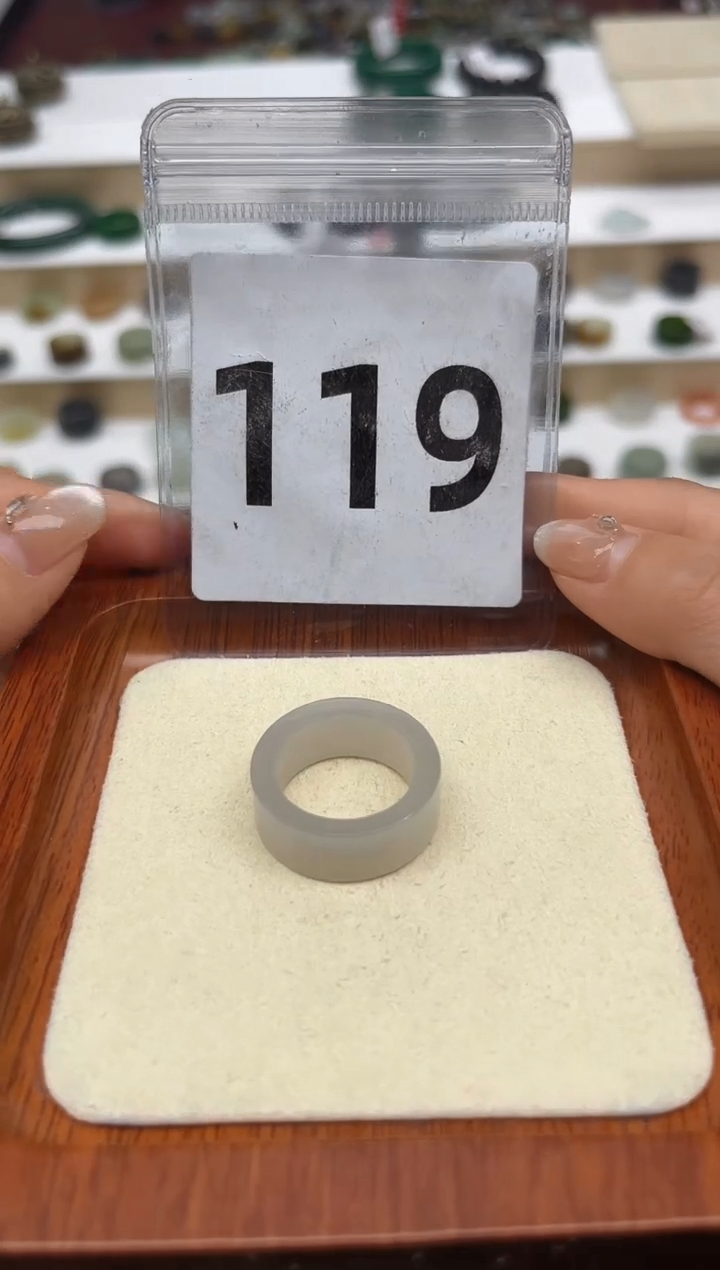 【闪购商品】和田玉戒指未镶嵌16号