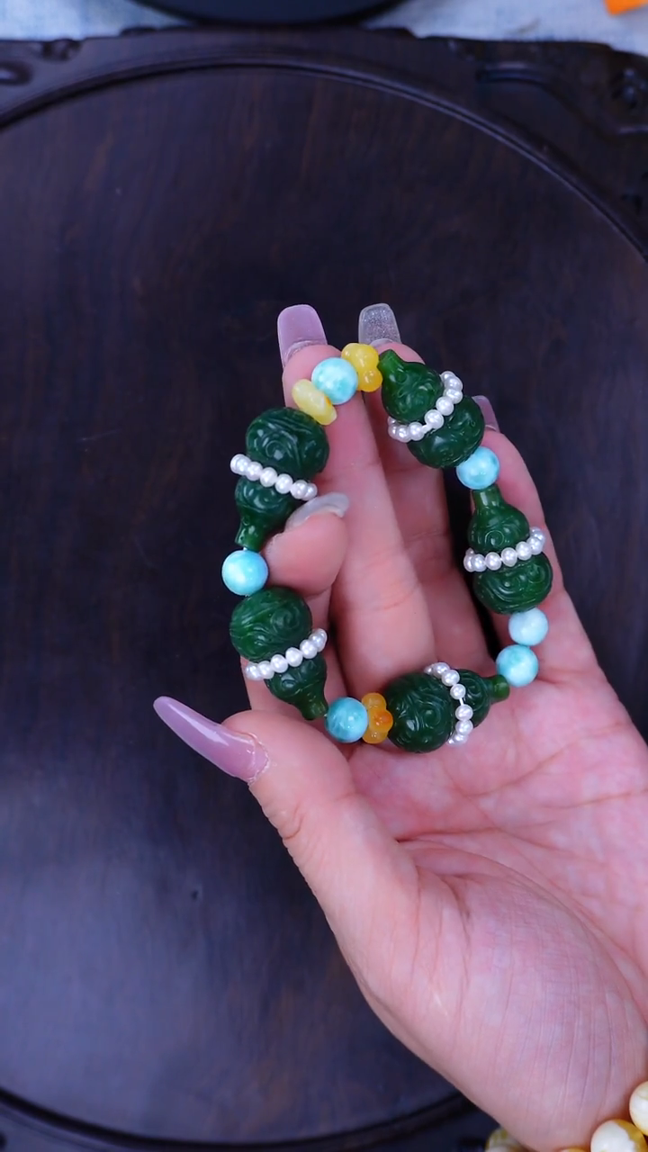 手链琥珀未镶嵌多样性发货其一