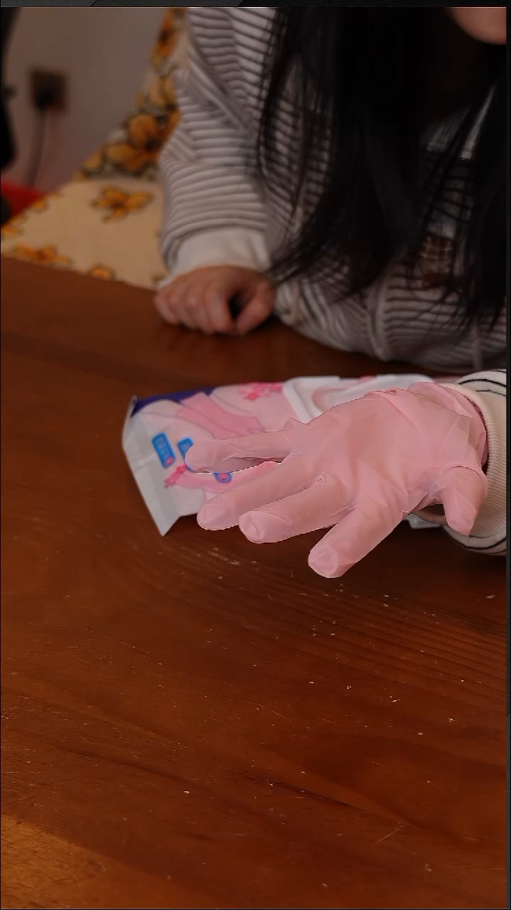 陶10-山M同款丁腈手套30只*4包【CF6270】