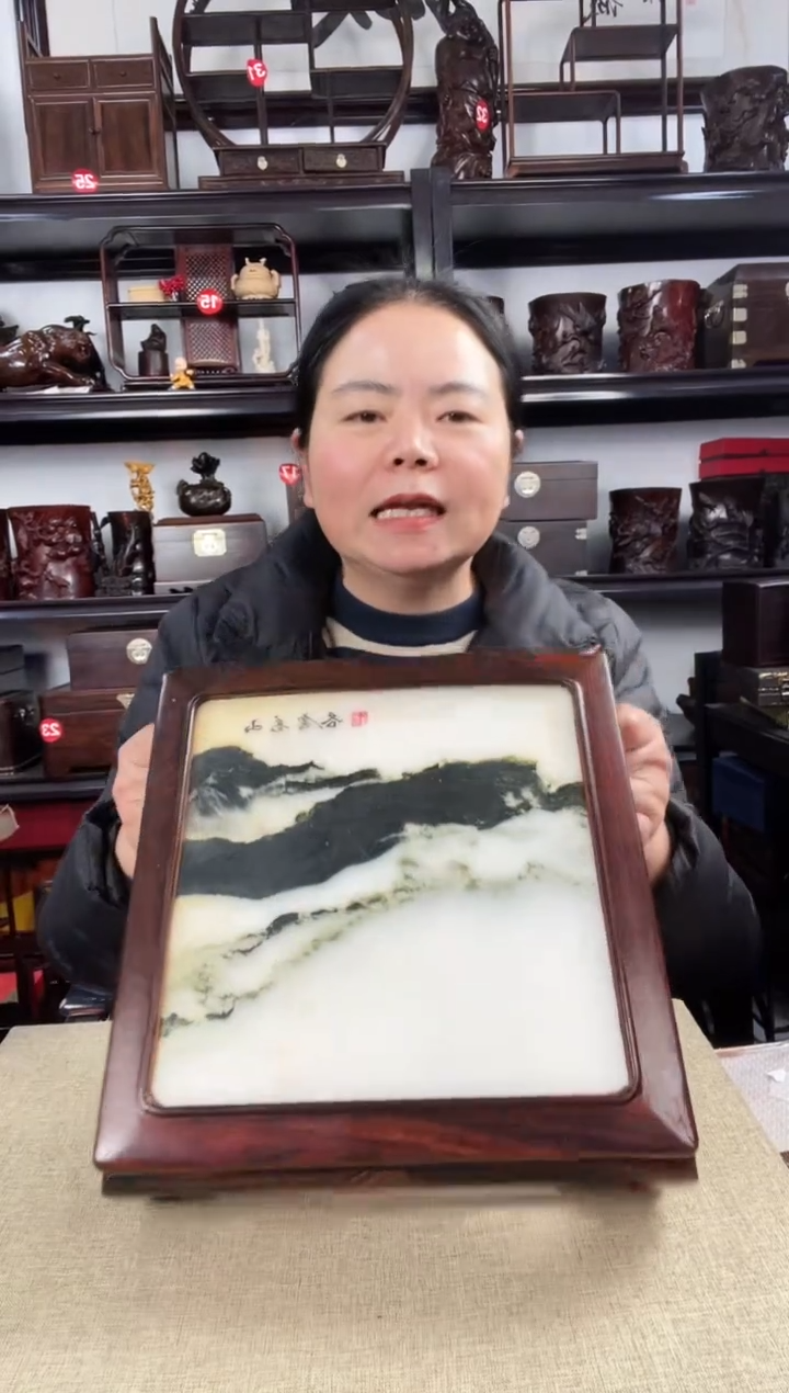 木老李红木工艺品188瑕疵