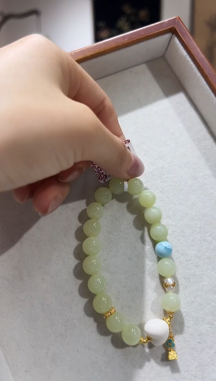 手串未镶嵌和田玉TT3951和田玉原创设计多样性发一