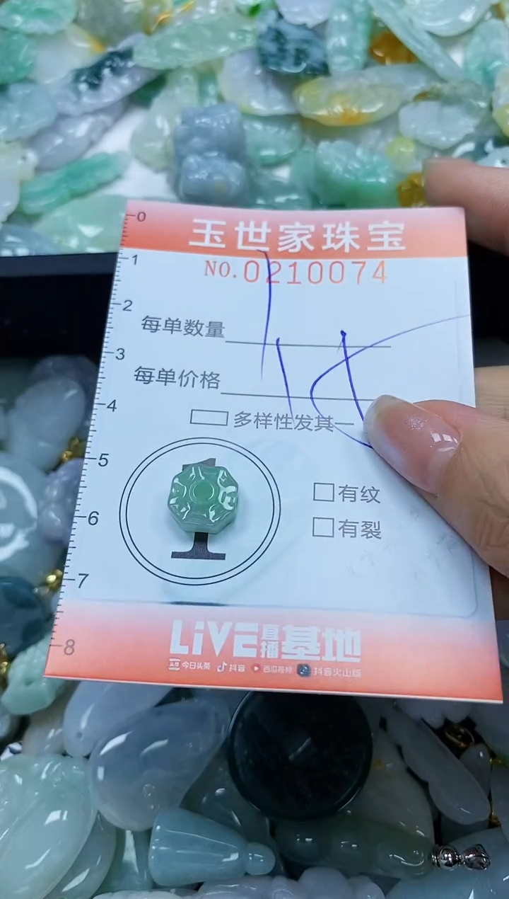 【闪购商品】翡翠颈饰未镶嵌闪购0210074